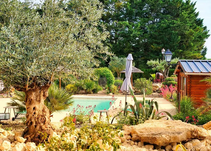 Chalet Avec Piscine Chauffee Jardin Proche Saumur Parking